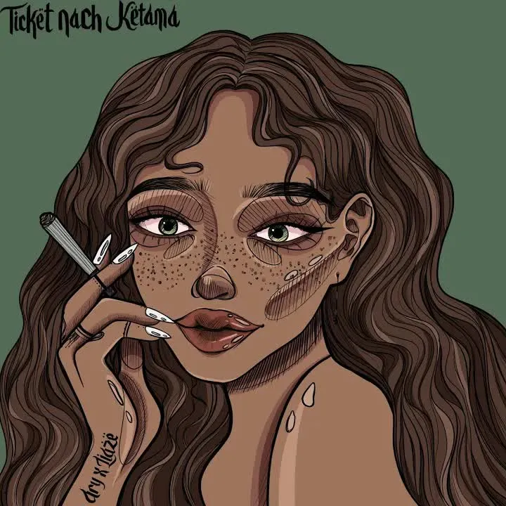 Cover for the song 'Ticket nach Ketama' by artist(s) 'ARY, Liaze'